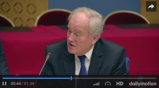 Christian Cambon - audition Russie