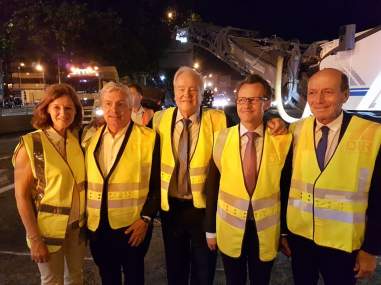 Valérie Pécresse - Christian Cambon - revetement anti-bruit A4 - Joinville Saint-Maurice et Charenton 2