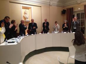 Christian Cambon - dernier conseil municipal de Saint-Maurice