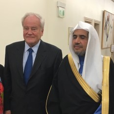 Christian Cambon -Mohammed Al-Issa secretaire general de la ligne islamique mondiale