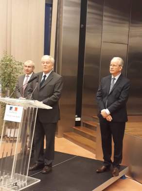 Christian Cambon - Sous- prefet Christian Roch