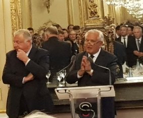 Jean Pierre Raffarin Gerard Larcher Christian Cambon