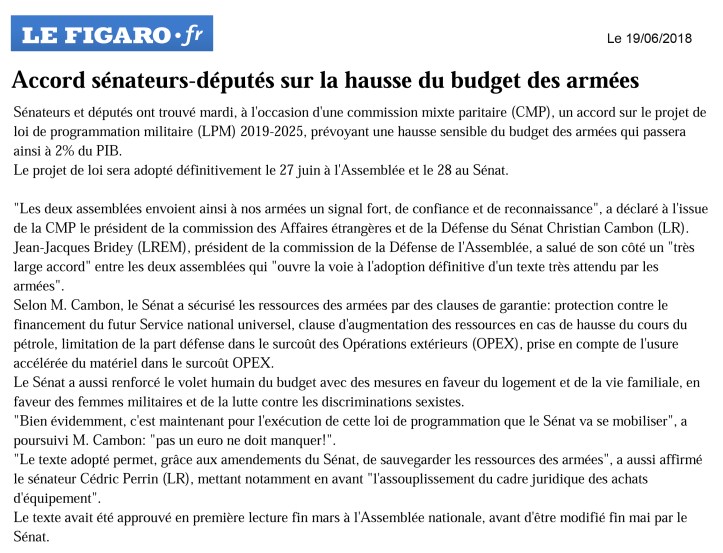 Christian Cambon - CMP - LPM - le Figaro