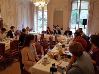 Christian Cambon - Conference de presse route de la soie