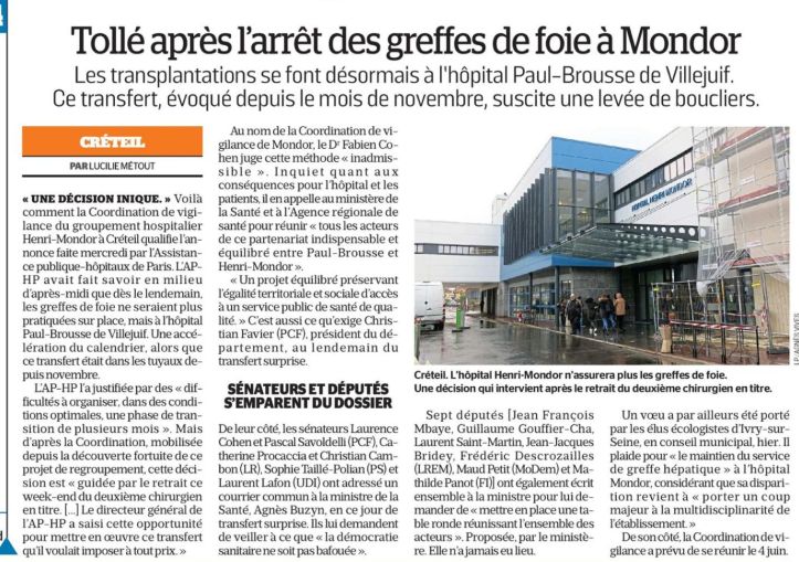 christian Cambon - Henri Mondor - Le Parisien