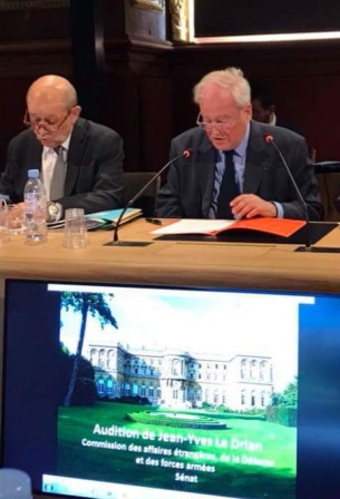 Christian Cambon - Jean Yves Le Drian