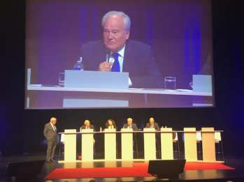 Christian Cambon - Jean-Pierre Raffarin -séminaire de la Fondation Innovation et Prospective 2