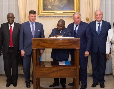 Christian Cambon - Gerard Larcher - Pierre Ngolo