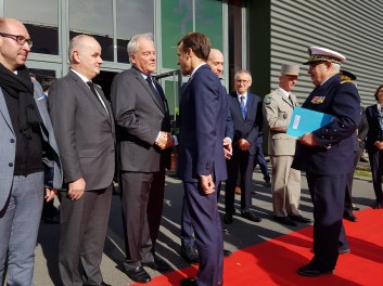 Christian Cambon - Emmanuel Macro - Euronaval