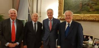 Christian Cambon - Michel Barnier - Jean Bizet