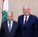 Christian Cambon - président de la République Michel Aoun 3