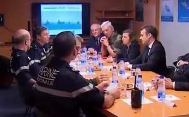 Christian Cambon - E.Macron- F.Parly