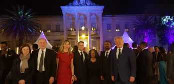 Christian Cambon - Emmanuel Macron - Sahle-Work Zewde