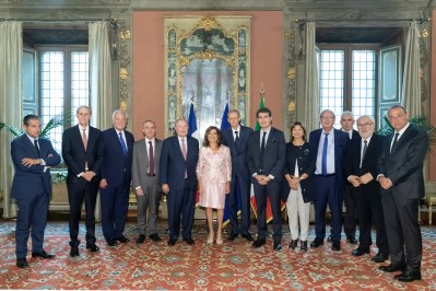 Visita di una delegazione parlamentare del Gruppo d'Amicizia Francia-Italia del Senato francese