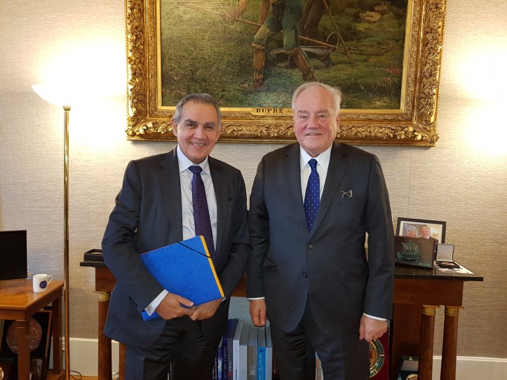 Christian Cambon - Raymond Le Deun Prefet du Val-de-Marne