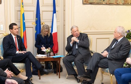 Christian Cambon- Juan Caido - gerard Larcher