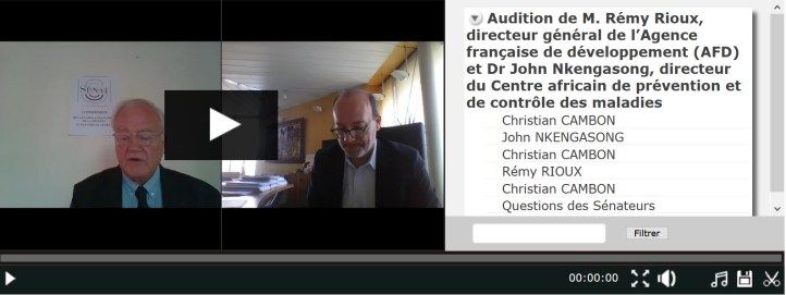 Christian Cambon - AFD Remy Rioux