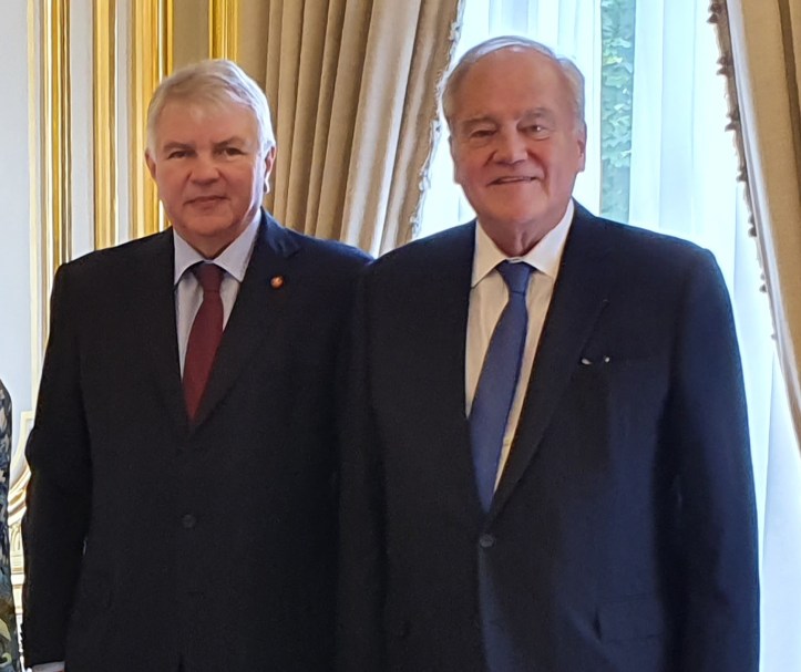 Christian Cambon - Alexey Meshkov Ambassadeur de Russie en France - 2