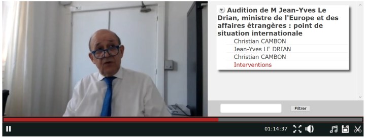 Jean-Yves Le Drian - Christian Cambon